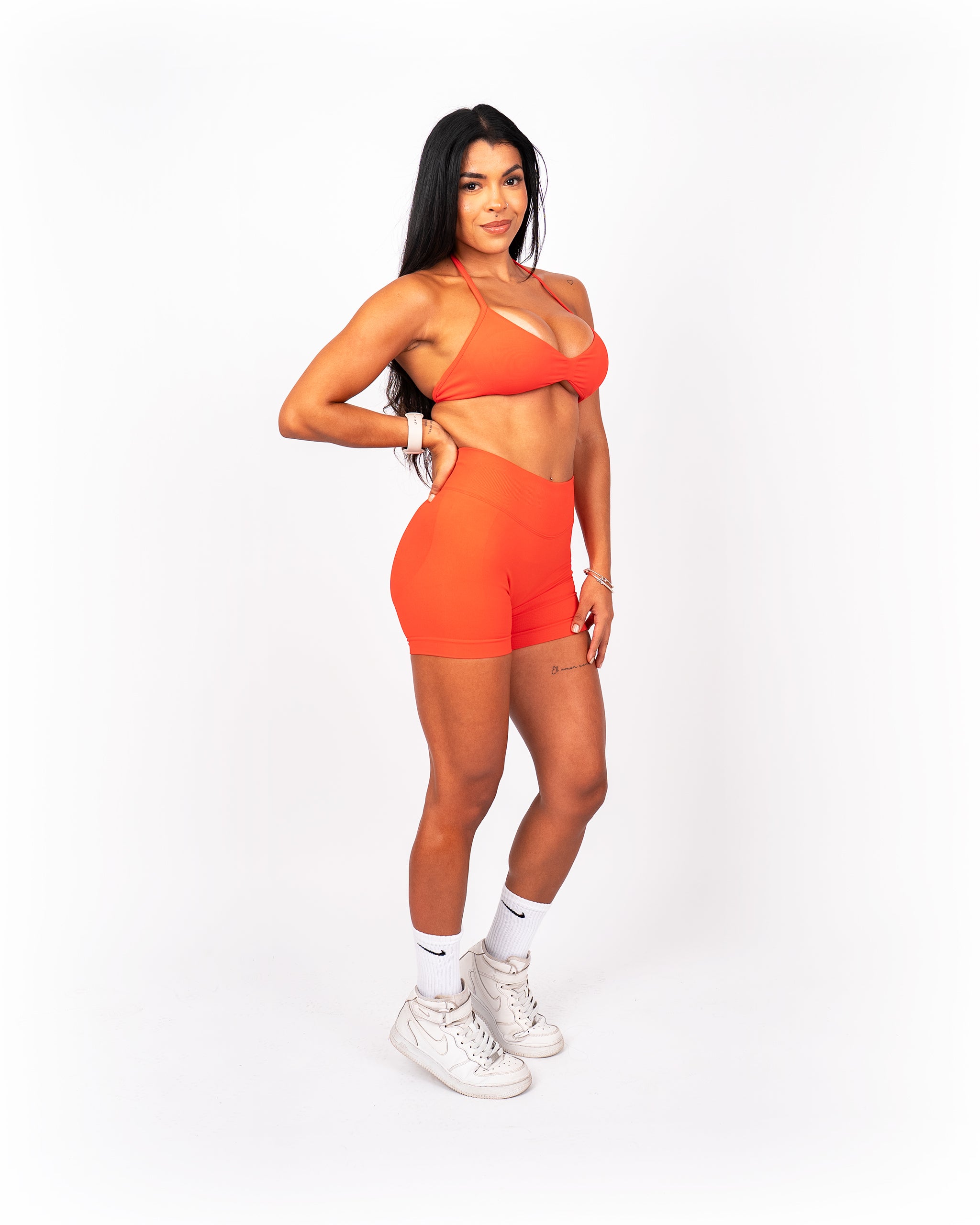 SCULPT CURVE SHORT - LAVA