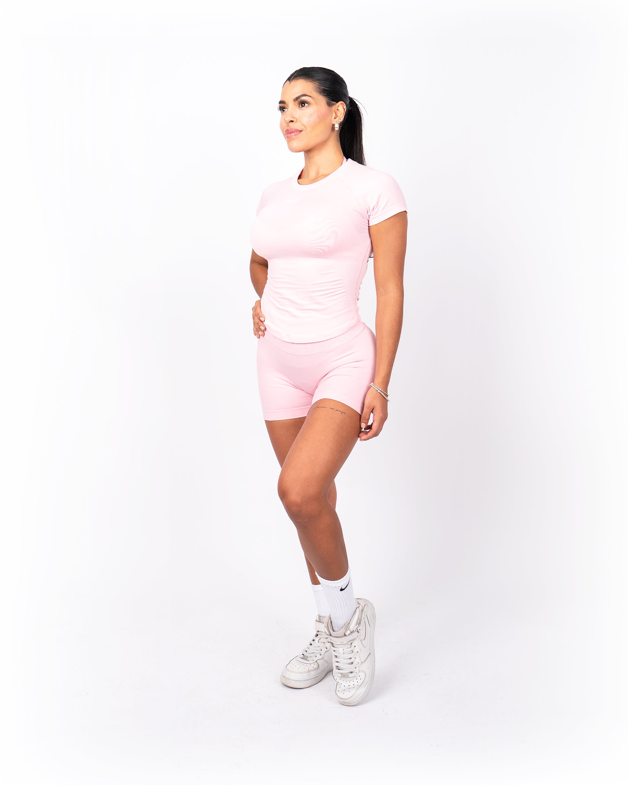 SCULPT COMPRESS TOP - PINK