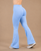 LEGGINGS FLARE PANTS - CELESTE