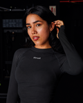TOP COMPRESS DE MANGA LARGA - BLACK