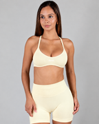 SCOOP BRA CON TIRAS - MANTEQUILLA
