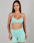 SCOOP BRA CON TIRAS - MENTA
