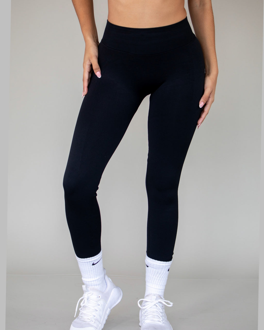 LEGGINGS CURVE - BLACK