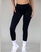 LEGGINGS CURVE - BLACK