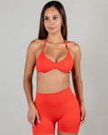 SCULPT CONTOUR BRA - LAVA